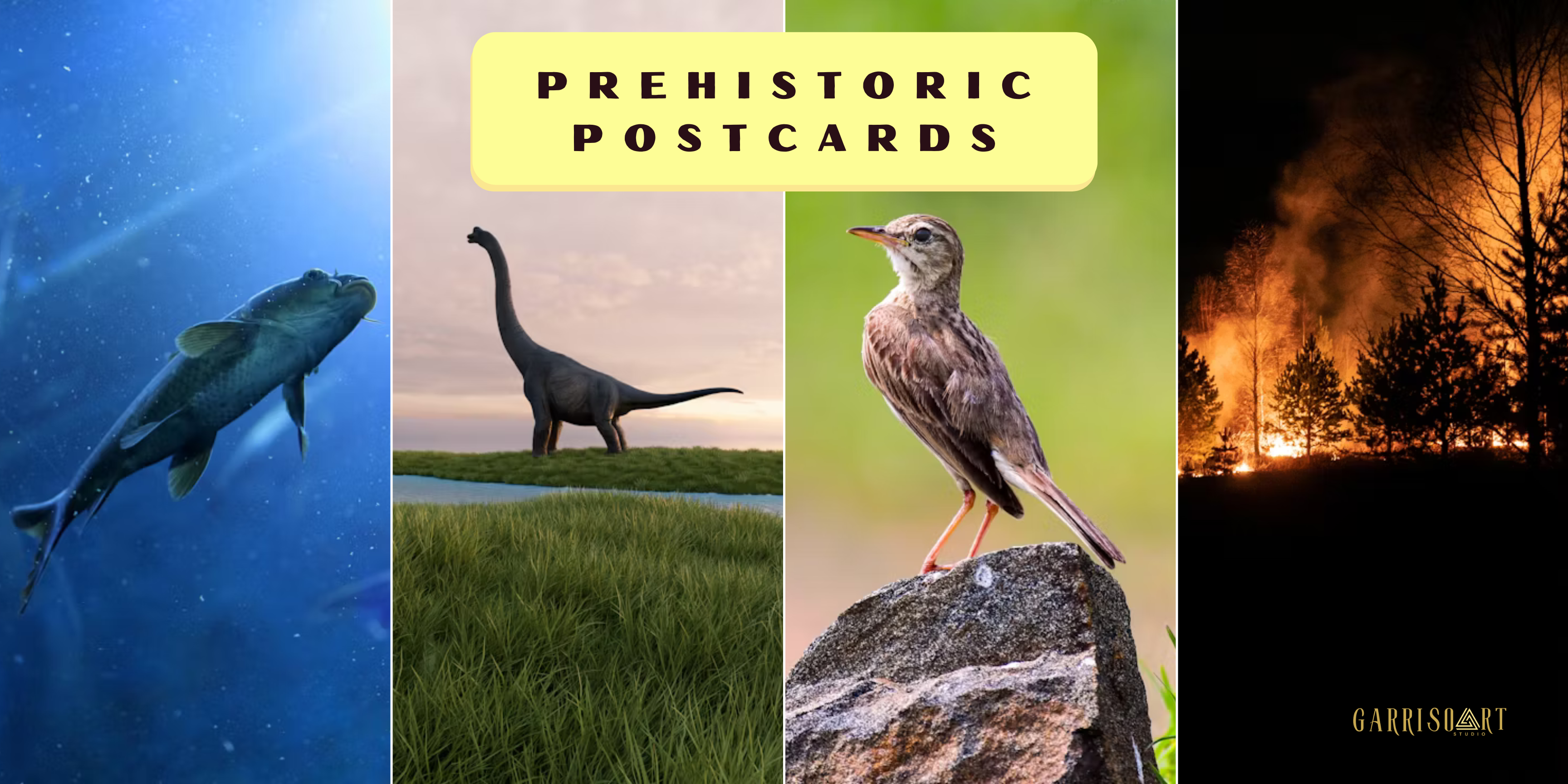 Prehistoric Postcards - Bringing Art to History and Science